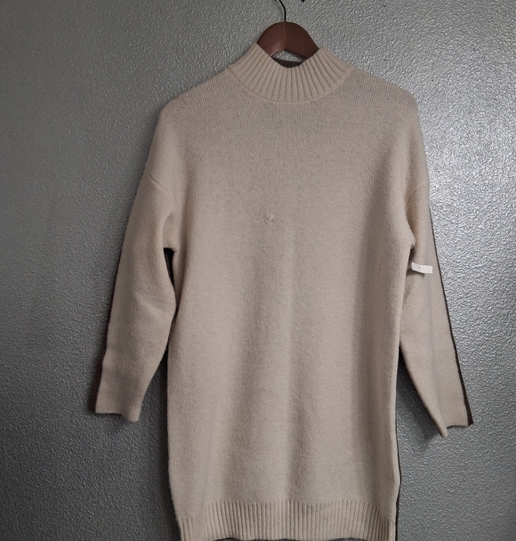 NWT Blu Pepper Edana Brown & Cream Color Block Dress Size S - Picture 3 of 6